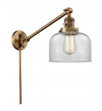 Innovations Lighting 237-BB-G72 - Bell - 1 Light - 8 inch - Brushed Brass - Swing Arm