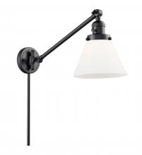 Innovations Lighting 237-BK-G41 - Cone - 1 Light - 8 inch - Matte Black -Adjustable Swing Arm
