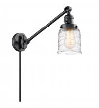 Innovations Lighting 237-BK-G513 - Bell - 1 Light - 8 inch - Matte Black - Swing Arm