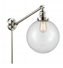 Innovations Lighting 237-PN-G202-10 - Beacon - 1 Light - 10 inch - Polished Nickel - Swing Arm