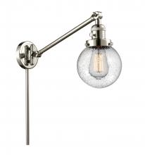 Innovations Lighting 237-PN-G204-6 - Beacon - 1 Light - 6 inch - Polished Nickel -Adjustable Swing Arm