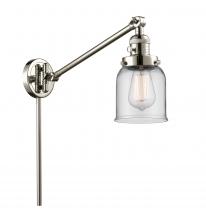 Innovations Lighting 237-PN-G52 - Bell - 1 Light - 8 inch - Polished Nickel -Adjustable Swing Arm