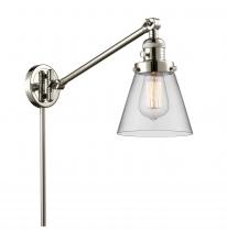 Innovations Lighting 237-PN-G62 - Cone - 1 Light - 8 inch - Polished Nickel -Adjustable Swing Arm