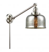 Innovations Lighting 237-PN-G78 - Bell - 1 Light - 8 inch - Polished Nickel -Adjustable Swing Arm