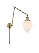 Innovations Lighting 238-AB-G661-7 - Bullet - 1 Light - 7 inch - Antique Brass - Swing Arm