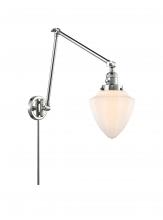 Innovations Lighting 238-PC-G661-7 - Bullet - 1 Light - 7 inch - Polished Chrome - Swing Arm