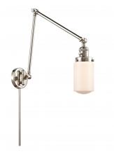 Innovations Lighting 238-PN-G311 - Dover - 1 Light - 5 inch - Polished Nickel - Swing Arm