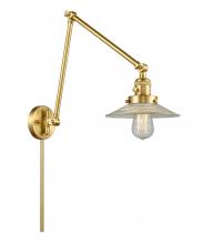 Innovations Lighting 238-SG-G2 - Halophane - 1 Light - 9 inch - Satin Gold - Swing Arm