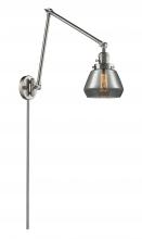 Innovations Lighting 238-SN-G173 - Fulton - 1 Light - 8 inch - Brushed Satin Nickel - Swing Arm