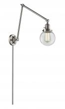 Innovations Lighting 238-SN-G202-6 - Beacon - 1 Light - 6 inch - Brushed Satin Nickel - Swing Arm