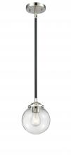 Innovations Lighting 284-1S-BPN-G202-6 - Beacon - 1 Light - 6 inch - Black Polished Nickel - Stem hung - Mini Pendant