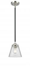 Innovations Lighting 284-1S-BPN-G62 - Cone - 1 Light - 6 inch - Black Polished Nickel - Stem hung - Mini Pendant