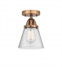 Innovations Lighting 288-1C-AC-G64 - Cone - 1 Light - 6 inch - Antique Copper - Semi-Flush Mount