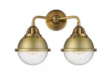 Innovations Lighting 288-2W-BB-HFS-64-BB - Hampden - 2 Light - 15 inch - Brushed Brass - Bath Vanity Light