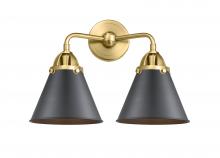 Innovations Lighting 288-2W-SG-M13-BK - Appalachian - 2 Light - 16 inch - Satin Gold - Bath Vanity Light