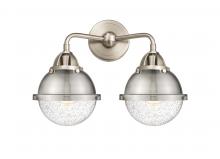 Innovations Lighting 288-2W-SN-HFS-64-SN - Hampden - 2 Light - 15 inch - Brushed Satin Nickel - Bath Vanity Light