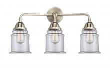 Innovations Lighting 288-3W-SN-G182 - Canton - 3 Light - 24 inch - Brushed Satin Nickel - Bath Vanity Light