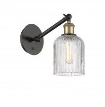 Innovations Lighting 317-1W-BAB-G559-5CL - Bridal Veil - 1 Light - 5 inch - Black Antique Brass - Sconce