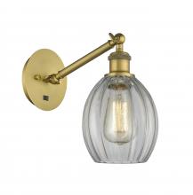 Innovations Lighting 317-1W-BB-G82 - Eaton - 1 Light - 6 inch - Brushed Brass - Sconce