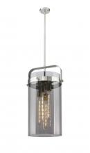 Innovations Lighting 413-4SL-SN-G413-4S-12SM - Pilaster - 4 Light - 12 inch - Satin Nickel - Pendant