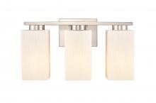 Innovations Lighting 419-3W-SN-G4191 - Juneau - 3 Light - 17 inch - Satin Nickel - Bath Vanity Light