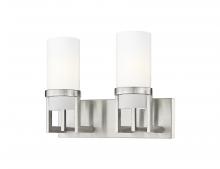 Innovations Lighting 426-2W-SN-G426-8WH - Utopia - 2 Light - 15 inch - Satin Nickel - Bath Vanity Light