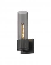 Innovations Lighting 428-1W-BK-G428-12SM - Bolivar - 1 Light - 5 inch - Matte Black - Sconce