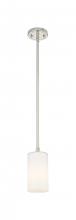 Innovations Lighting 434-1S-PN-G434-7WH - Crown Point - 1 Light - 5 inch - Polished Nickel - Pendant