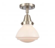 Innovations Lighting 447-1C-SN-G321 - Olean - 1 Light - 7 inch - Brushed Satin Nickel - Semi-Flush Mount