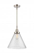 Innovations Lighting 447-1S-PN-G44-L - Cone - 1 Light - 12 inch - Polished Nickel - Mini Pendant