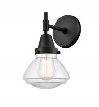 Innovations Lighting 447-1W-BK-G322-LED - Olean - 1 Light - 7 inch - Matte Black - Sconce