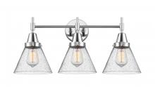 Innovations Lighting 447-3W-PC-G44 - Cone - 3 Light - 26 inch - Polished Chrome - Bath Vanity Light