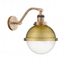 Innovations Lighting 515-1W-BB-HFS-84-BB - Hampden - 1 Light - 9 inch - Brushed Brass - Sconce