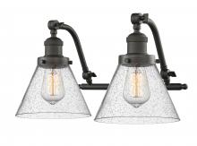 Innovations Lighting 515-2W-OB-G44 - Cone - 2 Light - 18 inch - Oil Rubbed Bronze - Adjustable Bath Vanity Light