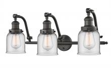 Innovations Lighting 515-3W-OB-G52 - Bell - 3 Light - 28 inch - Oil Rubbed Bronze - Adjustable Bath Vanity Light