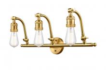 Innovations Lighting 515-3W-SG - Double Swivel - 3 Light - 26 inch - Satin Gold - Bath Vanity Light