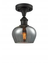 Innovations Lighting 516-1C-OB-G93 - Fenton - 1 Light - 7 inch - Oil Rubbed Bronze - Semi-Flush Mount