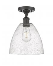 Innovations Lighting 516-1C-OB-GBD-94 - Bristol - 1 Light - 9 inch - Oil Rubbed Bronze - Semi-Flush Mount