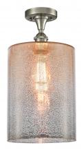 Innovations Lighting 516-1C-SN-G116-L - Cobbleskill - 1 Light - 9 inch - Brushed Satin Nickel - Semi-Flush Mount