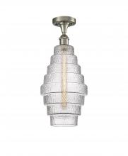 Innovations Lighting 516-1C-SN-G672-8 - Cascade - 1 Light - 8 inch - Brushed Satin Nickel - Flush Mount