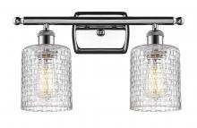 Innovations Lighting 516-2W-PC-G112C-5CL - Cobbleskill - 2 Light - 15 inch - Polished Chrome - Bath Vanity Light