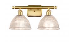 Innovations Lighting 516-2W-SG-G422-LED - Arietta - 2 Light - 18 inch - Satin Gold - Bath Vanity Light