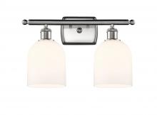 Innovations Lighting 516-2W-SN-G558-6GWH - Bella - 2 Light - 16 inch - Brushed Satin Nickel - Bath Vanity Light