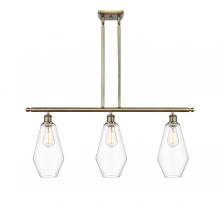 Innovations Lighting 516-3I-AB-G652-7 - Cindyrella - 3 Light - 36 inch - Antique Brass - Cord hung - Island Light