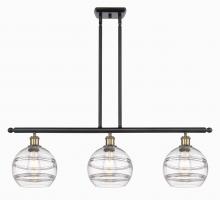 Innovations Lighting 516-3I-BAB-G556-8CL - Rochester - 3 Light - 36 inch - Black Antique Brass - Cord hung - Island Light