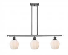 Innovations Lighting 516-3I-BK-G461-6 - Norfolk - 3 Light - 36 inch - Matte Black - Cord hung - Island Light