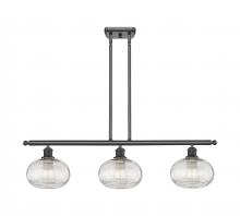 Innovations Lighting 516-3I-OB-G555-8CL - Ithaca - 3 Light - 36 inch - Oil Rubbed Bronze - Cord hung - Island Light