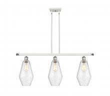 Innovations Lighting 516-3I-WPC-G654-7 - Cindyrella - 3 Light - 36 inch - White Polished Chrome - Cord hung - Island Light