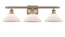  516-3W-AB-G131 - Orwell - 3 Light - 28 inch - Antique Brass - Bath Vanity Light