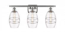 Innovations Lighting 516-3W-SN-G557-6CL - Vaz - 3 Light - 26 inch - Brushed Satin Nickel - Bath Vanity Light